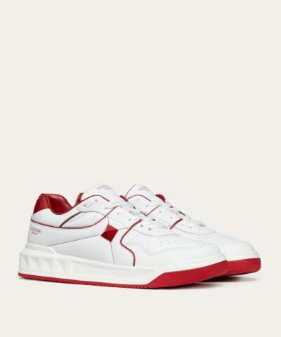 Valentino Womens ONE STUD Low Top Nappa Sneaker 20253052 1