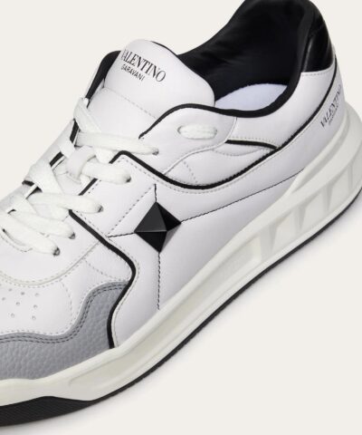 Valentino Womens ONE STUD Low Top Nappa Sneaker 20253064 4