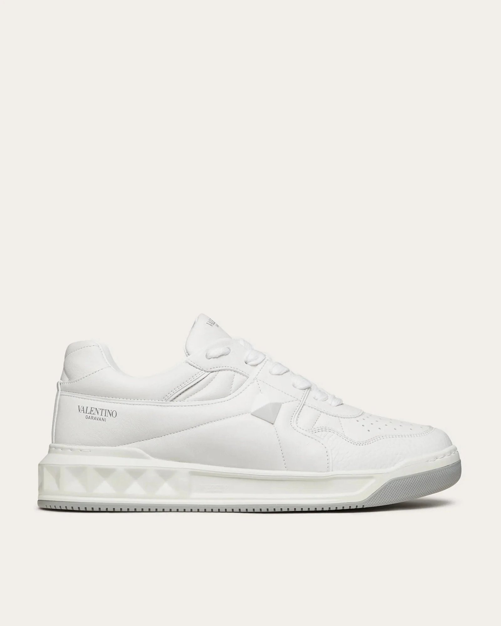 Valentino Women's ONE STUD Low-Top Nappa Sneaker-20253117