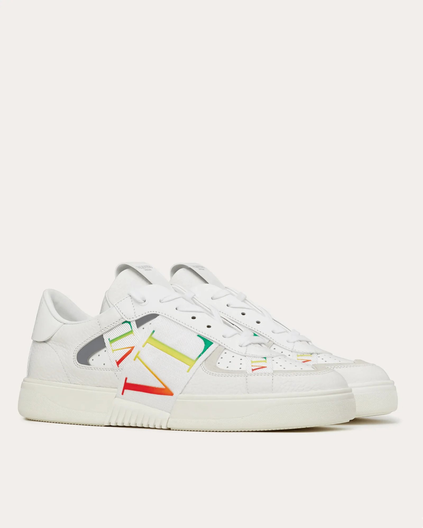 Alternative view of Valentino Women's VL7N Sneaker In Banded Calfskin Leathers