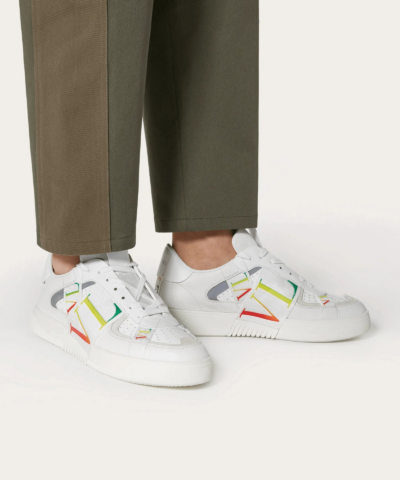 Valentino Womens VL7N Sneaker In Banded Calfskin Leathers 20252580 5