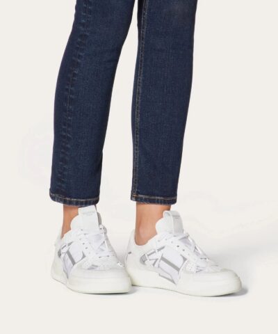 Valentino Womens VL7N Sneaker In Banded Calfskin Leathers 20252593 7