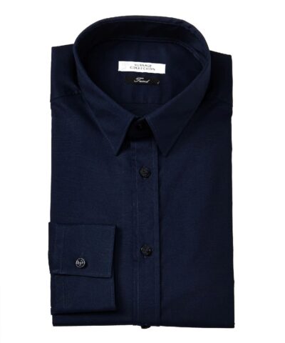 Versace Collection City Fit Dress Shirt Black-20227371