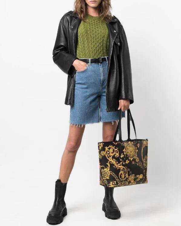 Alternative view of Versace Jeans Couture Regina Baroque Tote Bag