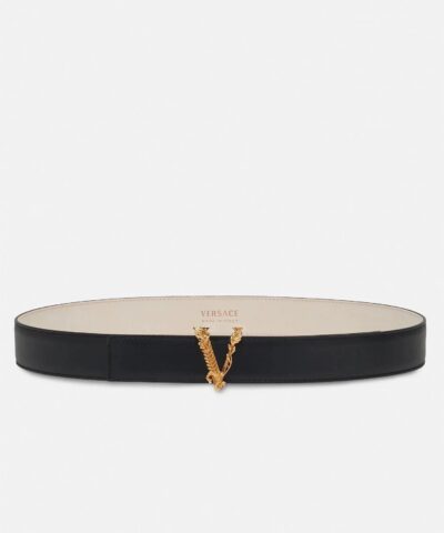 Versace Virtus Leather Belt 20240841 2