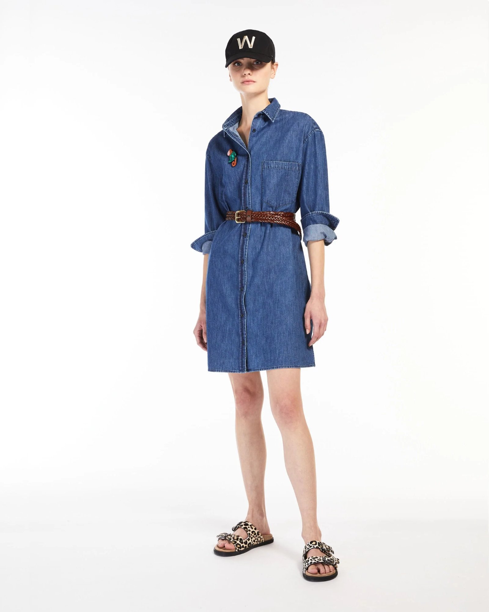 Weekend Max Mara Cotton Denim Dress-20238029