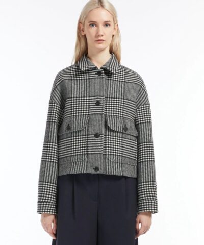 Weekend Max Mara Glen Plaid-Patterned Short Jacket-20237564