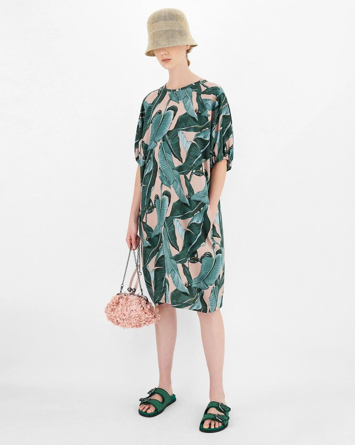 Alternative view of Weekend Max Mara Silk Crepe De Chine Dress