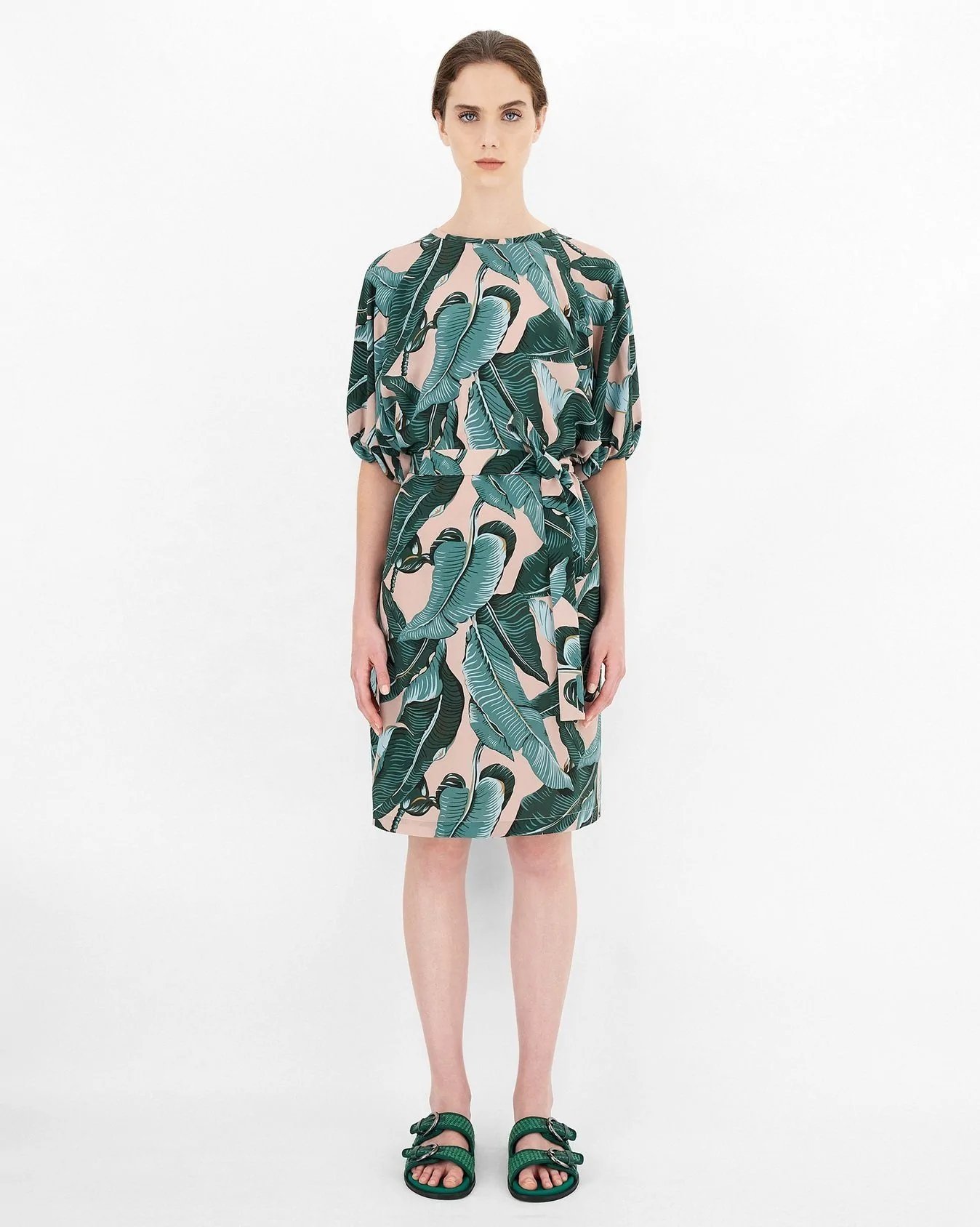 Weekend Max Mara Silk Crepe De Chine Dress-20253969