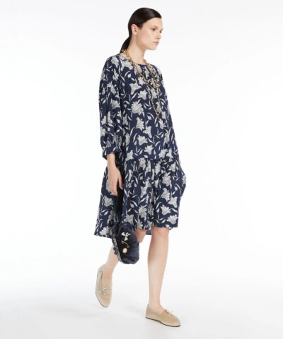 Weekend Max Mara Silk Crepe de Chine Dress 20243936 1