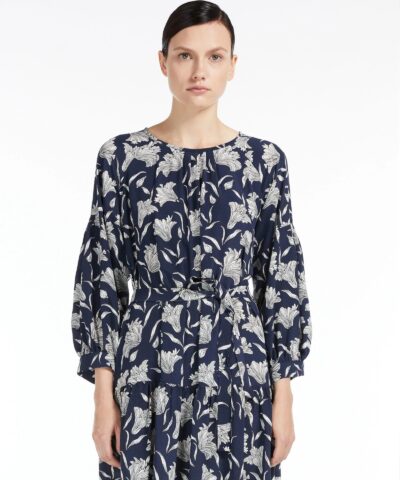 Weekend Max Mara Silk Crepe de Chine Dress 20243936 3