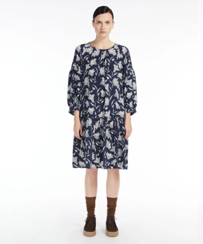 Weekend Max Mara Silk Crepe de Chine Dress-20243937