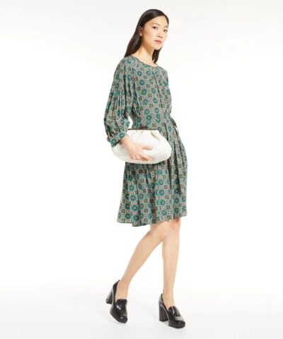 Weekend Max Mara Silk Crepe de Chine Dress 20243947 1