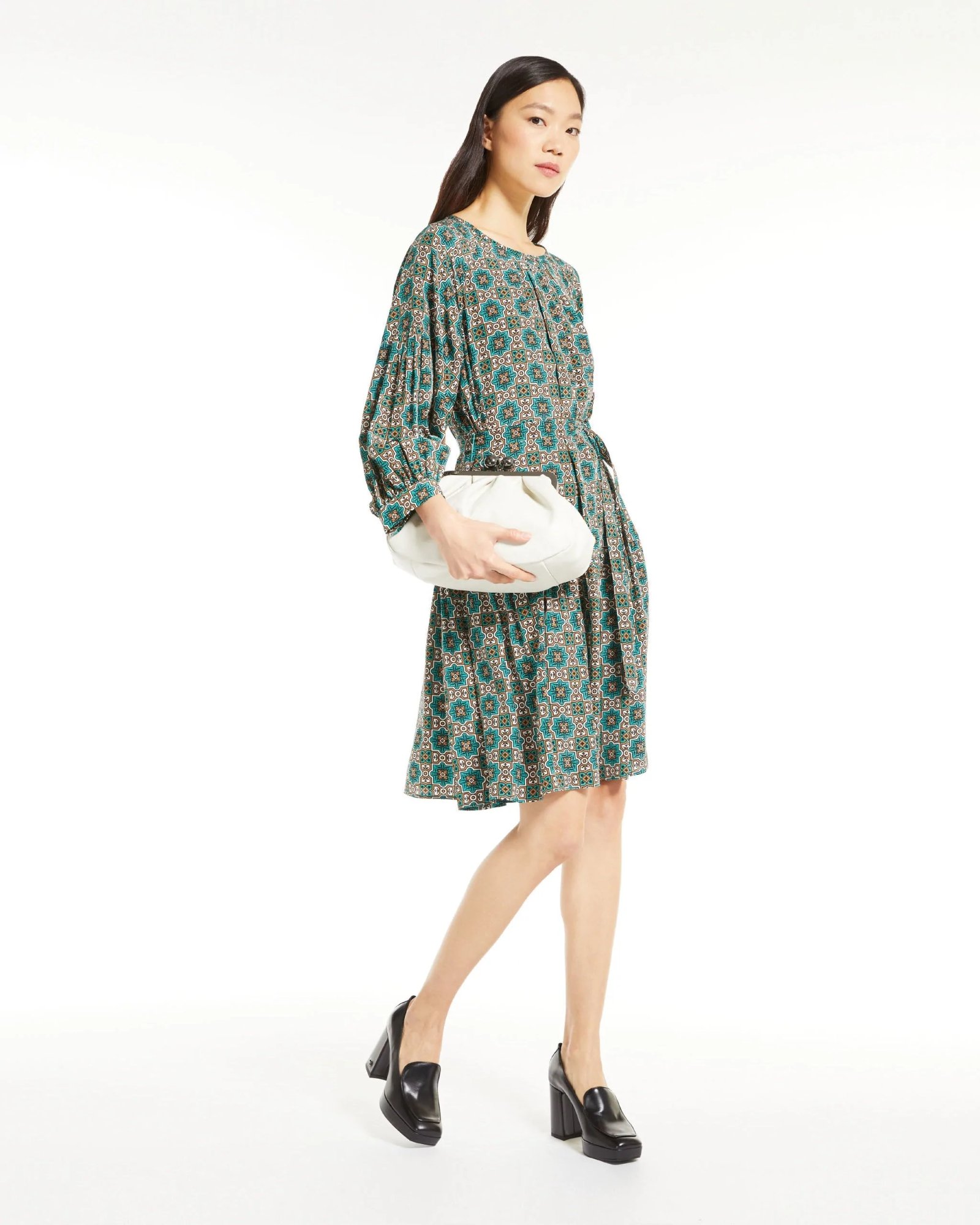 Alternative view of Weekend Max Mara Silk Crepe de Chine Dress
