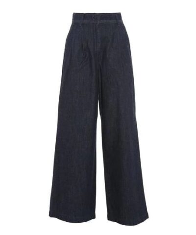 Weekend Max Mara Vacuo Pants In Blue 20251828 1