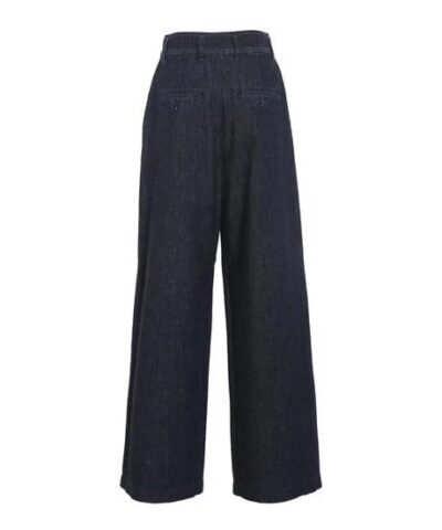 Weekend Max Mara Vacuo Pants In Blue 20251828 4