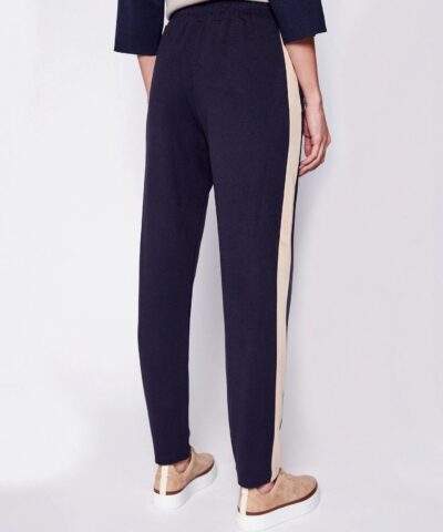 Weekend Max Mara Viscose Jersey Trousers Black 20253907 2