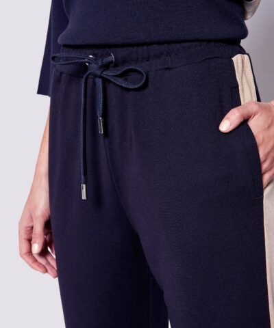 Weekend Max Mara Viscose Jersey Trousers Black 20253907 3
