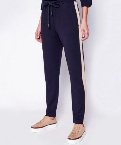 Weekend Max Mara Viscose Jersey Trousers, Black-20253908