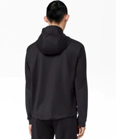Z Zegna Techmerino%E2%84%A2 2 layers Wool Full Zip Hooded Sweatshirt 20237503 1