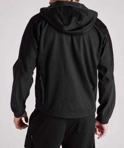 Z Zegna Techmerino%E2%84%A2 2 layers Wool Full Zip Hooded Sweatshirt 20237503 4