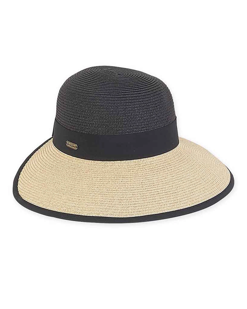 backless two tone facesaver hat in xl women s hat sizes sun n sand headwear 327f1f45 baf8 454a afa8