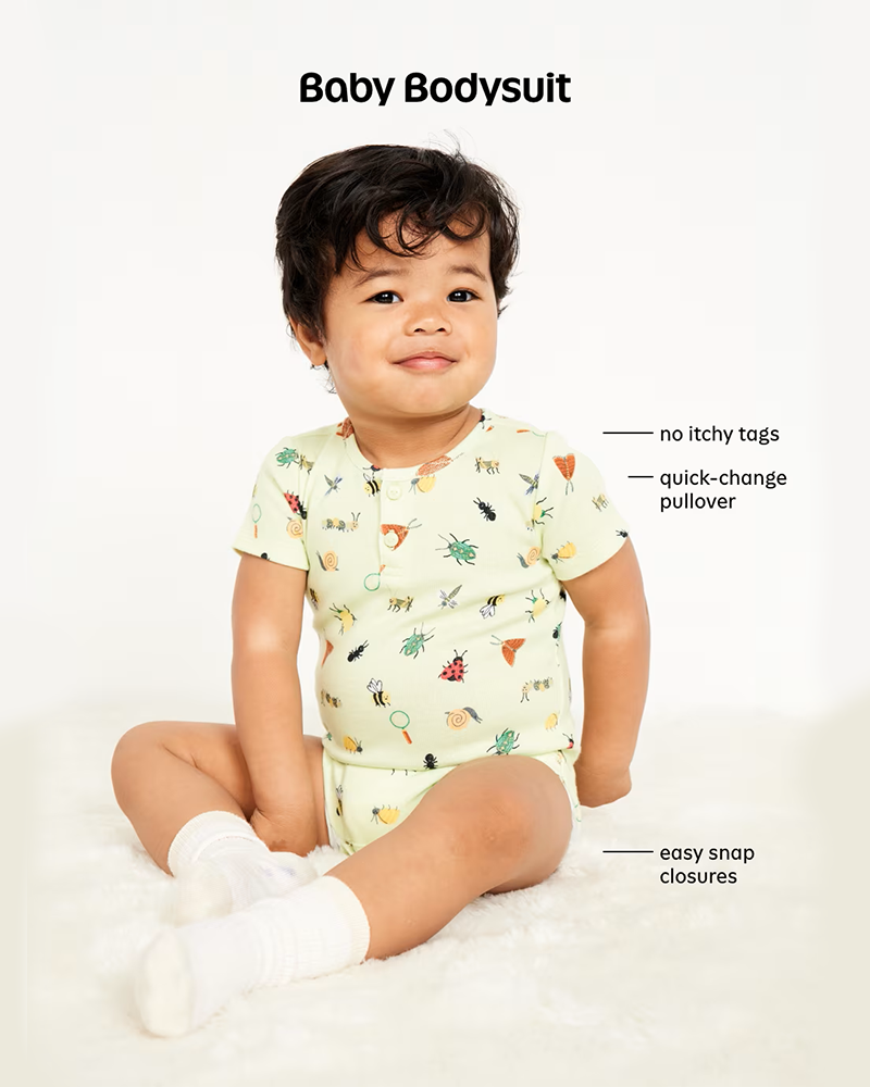 Alternative view of Sleeveless Bodysuit 3-Pack for Baby