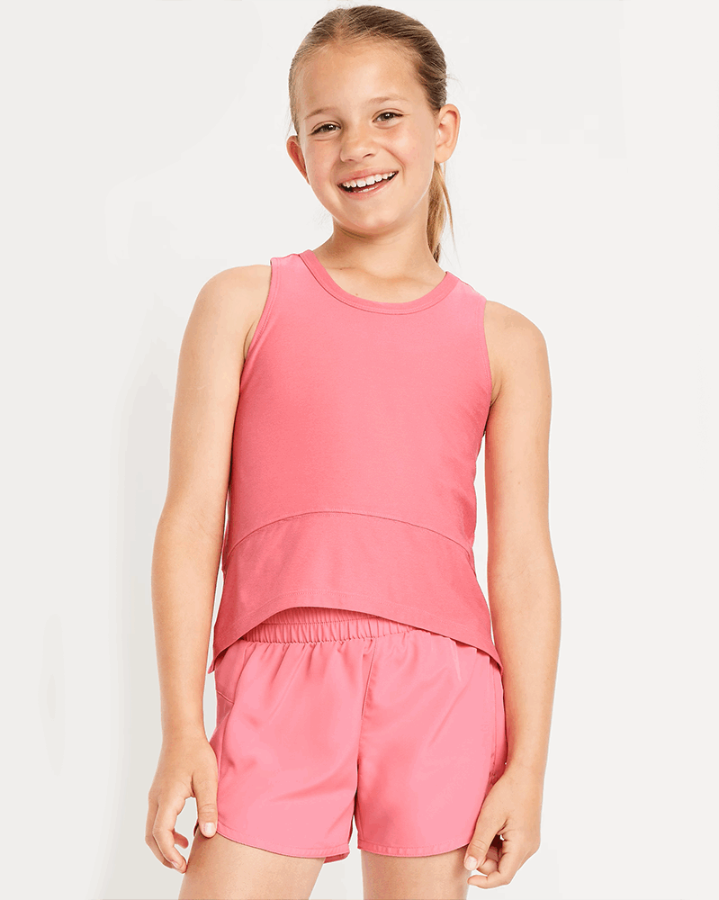 Cloud Motion Muscle Tank Top for Girls