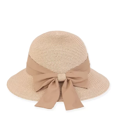 Alternative view of Sun 'N' Sand Tilly Paper Braid Bucket Hat