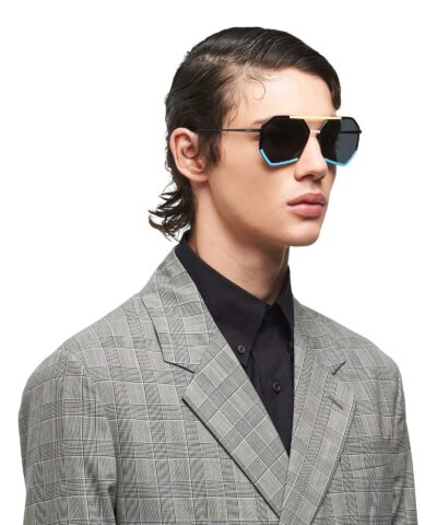 products 0013996 nuovo occhiale da sole aviator geometrico prada spr62x col bicolore scaled 1