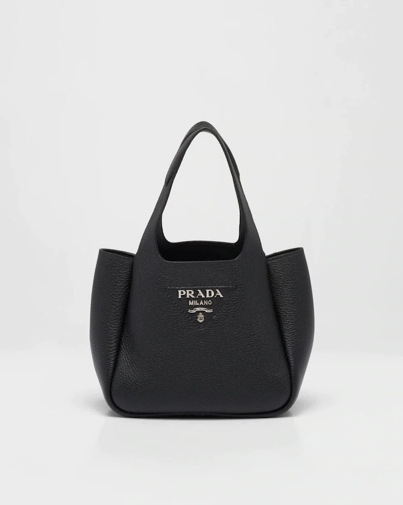 Prada Flou Black Tote Bag-20241280