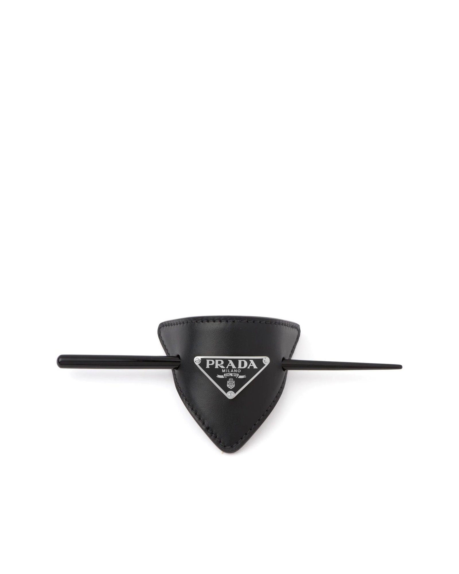 Alternative view of Prada Black Leather Hair Clip