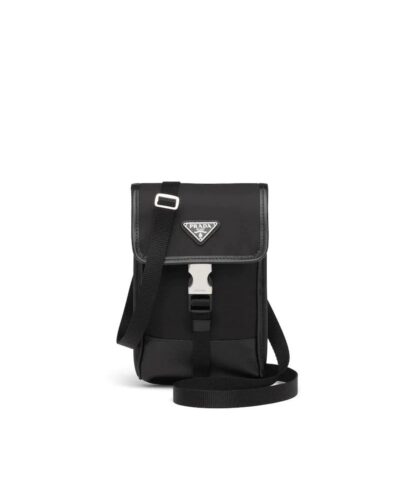 Prada Re-Nylon And Saffiano Leather Smartphone Case-20255553