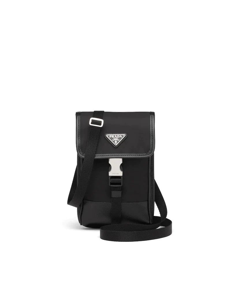 Prada Re-Nylon And Saffiano Leather Smartphone Case-20255553
