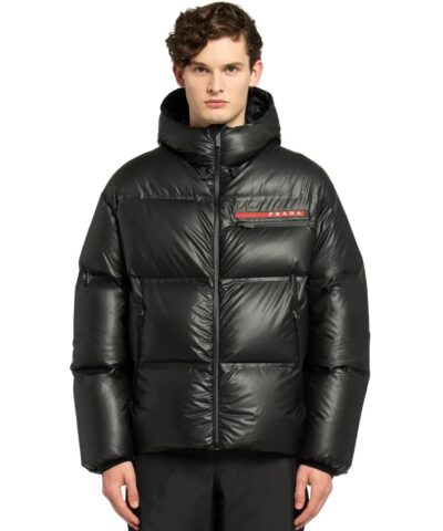 Prada Light Nylon Hooded Puffer Jacket-20248288