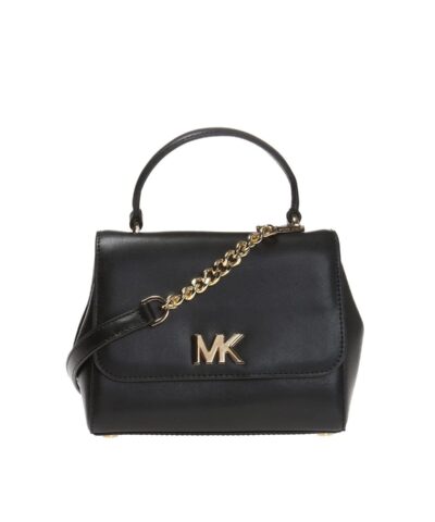 Michael Kors Mott Medium Leather Satchel Convertible Crossbody Bag-20249098