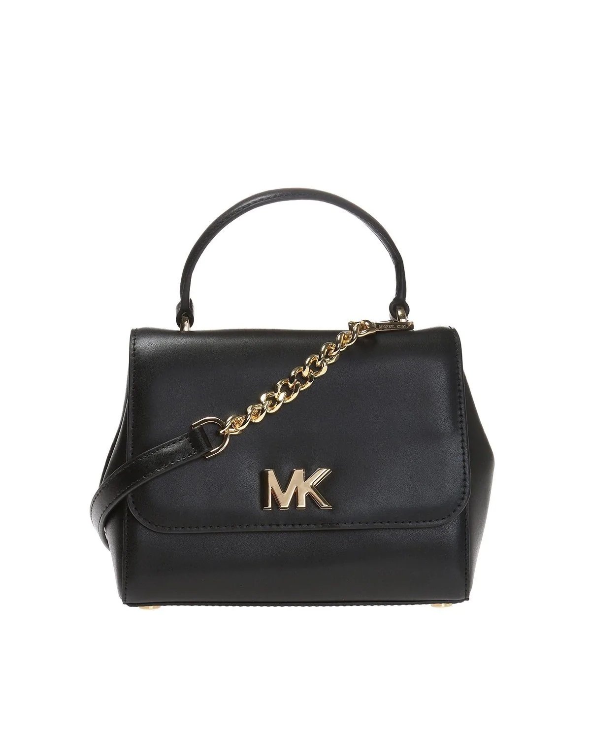 Michael Kors Mott Medium Leather Satchel Convertible Crossbody Bag-20249098