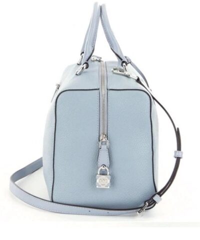 products 2017 11 24 09 58 28 Michael Kors Kirby Leather Satchel in Dusty Blue 30T6SK3S3L eBay