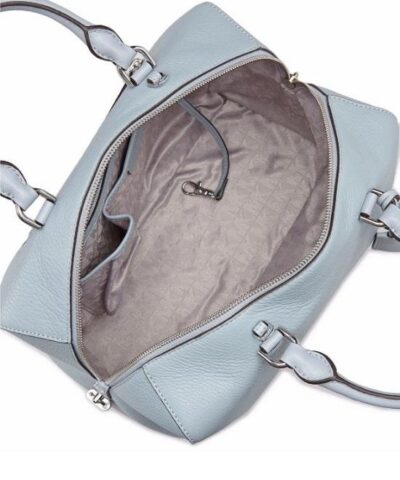 products 2017 11 24 09 59 27 Michael Kors Kirby Leather Satchel in Dusty Blue 30T6SK3S3L eBay