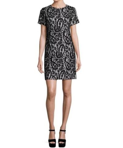 Michael Michael Koes Mod Short-Sleeve Lace-Overlay T-Shirt Dress-20227242
