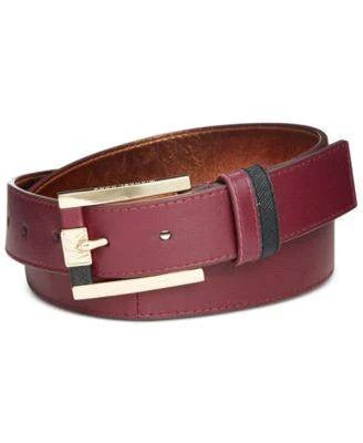 Alternative view of Michael Michael Kors Lambskin Belt
