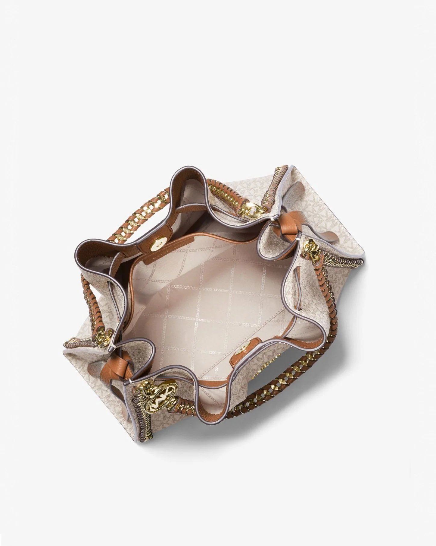 Alternative view of Michael Kors Mina Large Logo Shoulder Bag