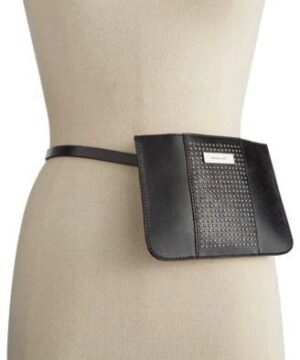 Michael Kors Saffiano Studded Belt Bag Gold-20229769