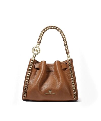 Michael Kors Small Mina Leather Chain Crossbody-20249169