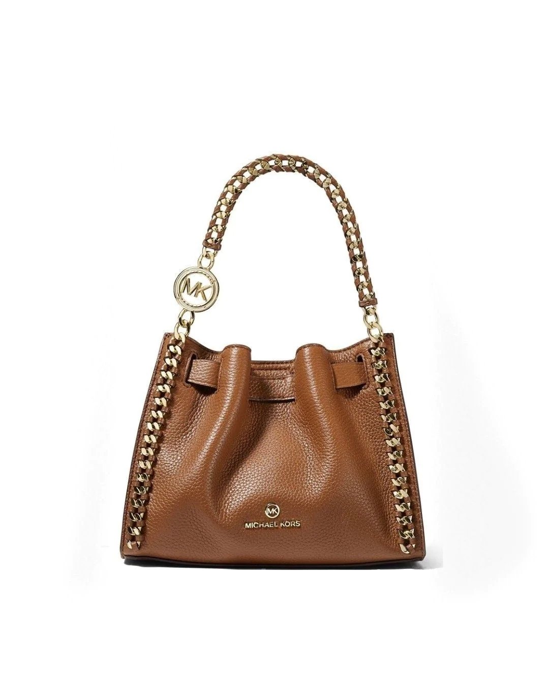 Michael Kors Small Mina Leather Chain Crossbody-20249168