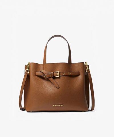 Michael Kors Emilia Small Pebbled Leather Satchel-20242296