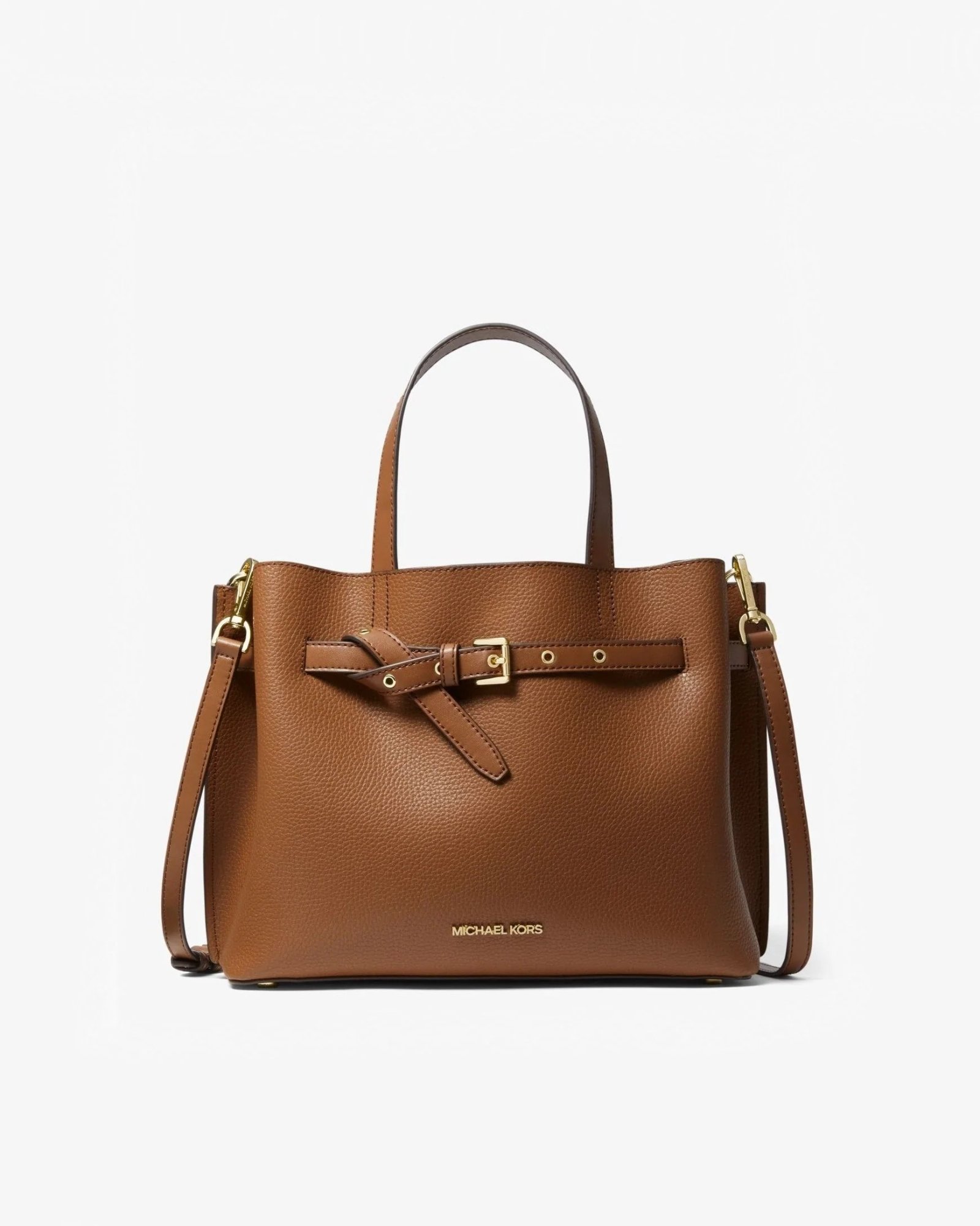 Michael Kors Emilia Small Pebbled Leather Satchel-20242295
