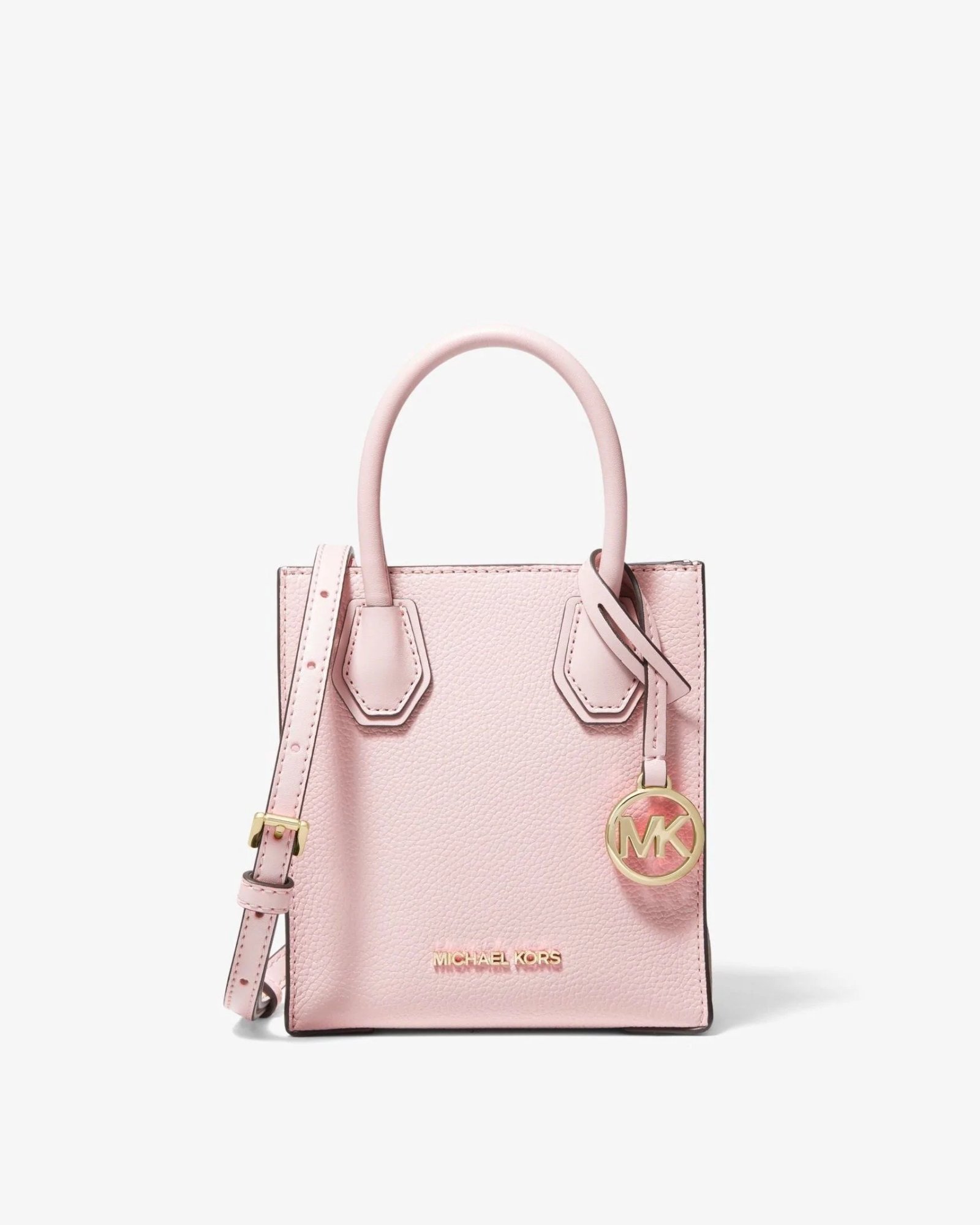 Michael Kors Mercer Extra-Small Pebbled Leather Crossbody Bag-20249177