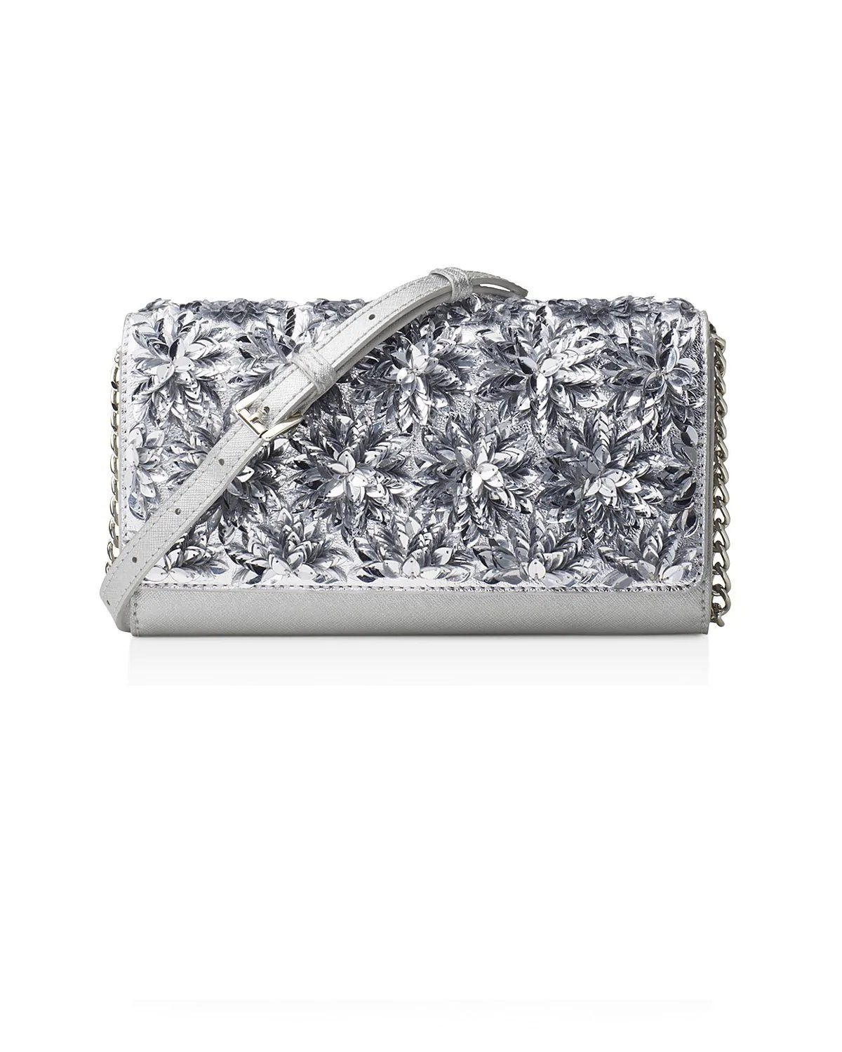 MICHAEL Michael Kors Floral Burst Wallet On a Chain-20227589