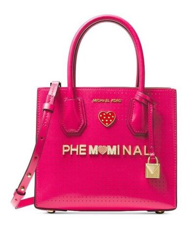MICHAEL Michael Kors Phemominal Mom Perforated Mercer Medium Crossbody-20224669